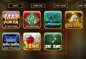 Hướng Dẫn Cách Chơi Game Nhanh Ziczac Iwinclub Chi Tiết Dễ Hiểu