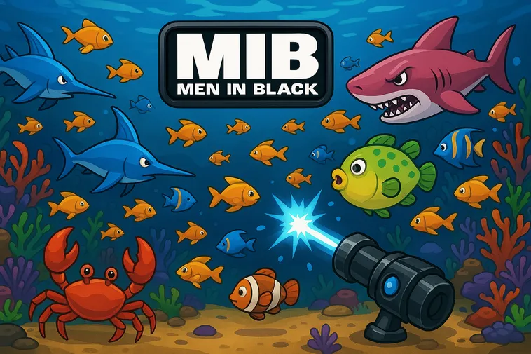 Cách Chơi Bắn Cá Men In Black Tại iWinClub Chi Tiết Cho Người Mới
